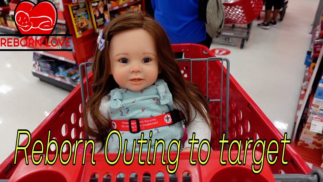 Reborn Toddler Outing to target Shopping with reborn baby | Reborn Love