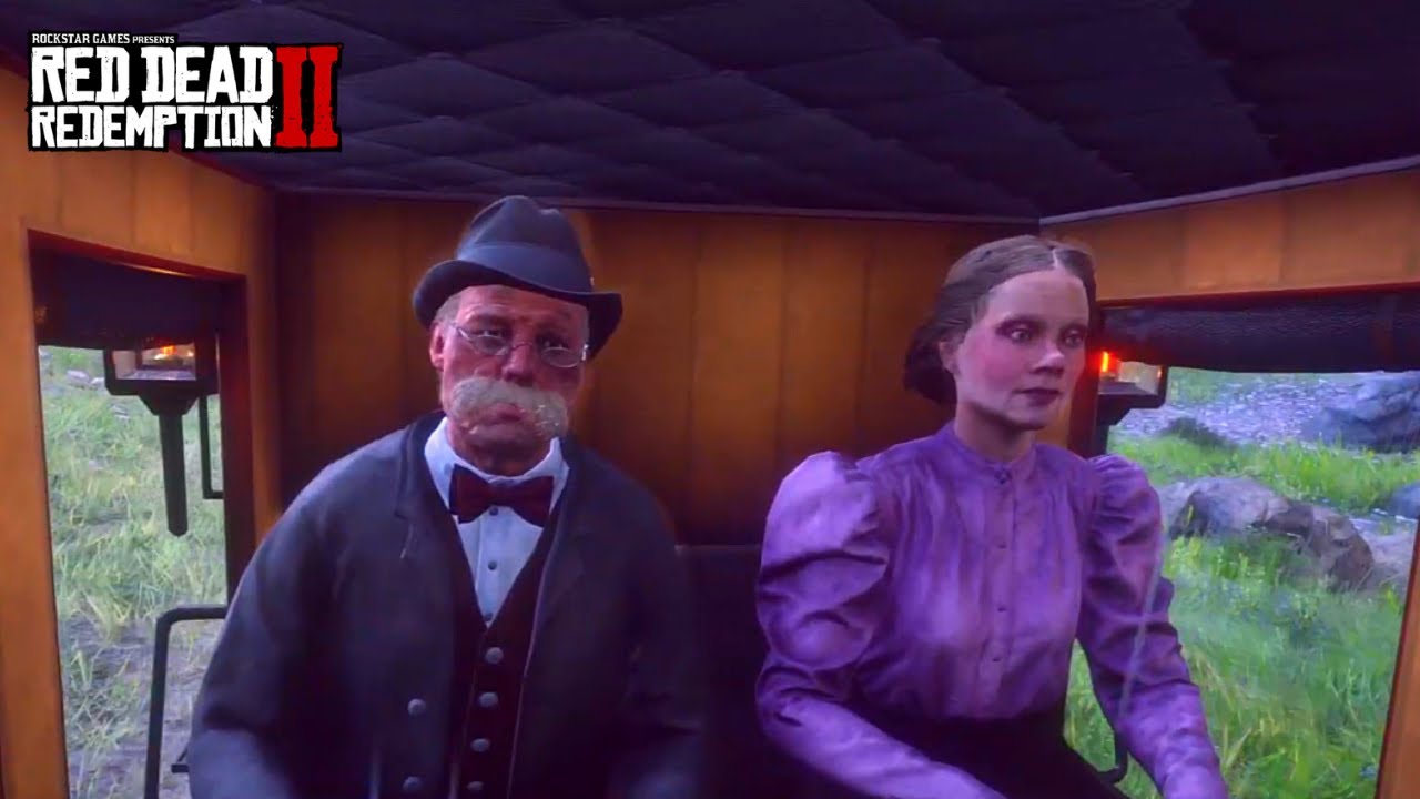 Red Dead Redemption 2 | Awkward Carriage Ride