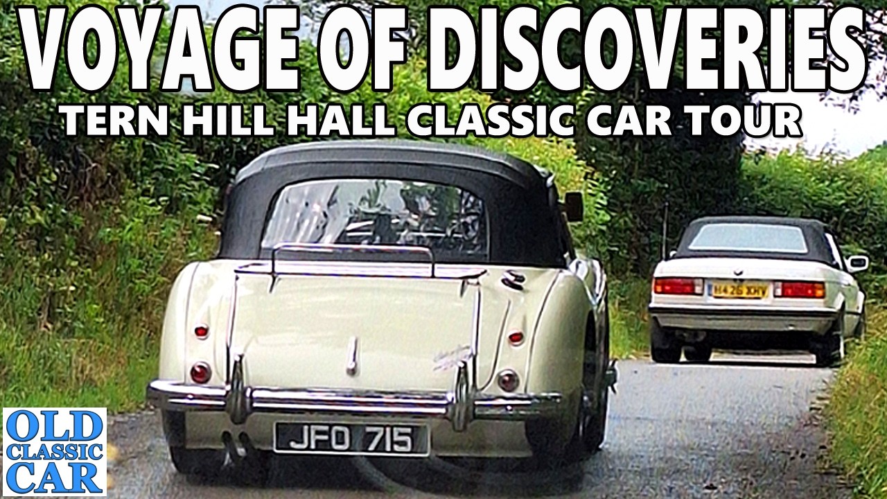 ROAD TRIP! We tackle the Tern Hill Hall CLASSIC CAR TOUR 2025