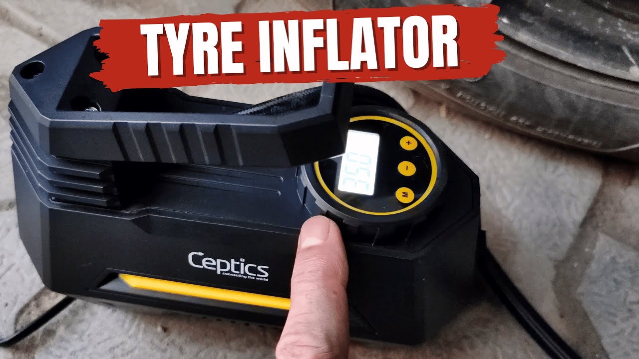 Best Air Pump For Car In India | Ceptics Tyre Inflator | Unboxing | Review