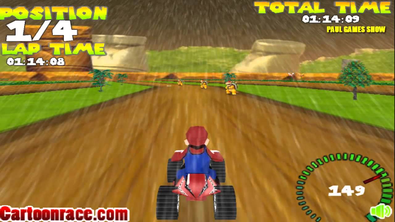 JUEGO MARIO RAIN RACE 3