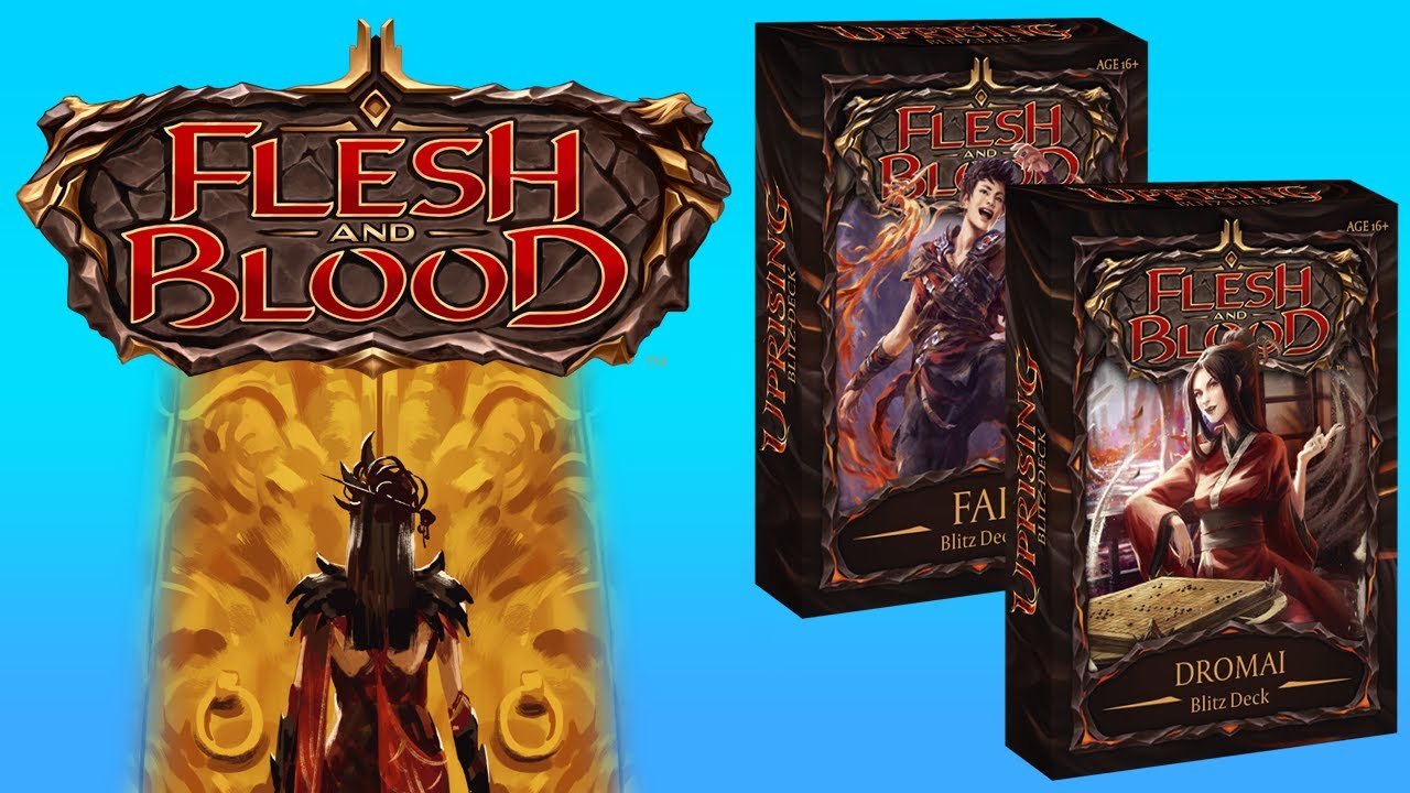 Abrindo os blitz deck da Dromai e do Fai de Flesh and Blood - Unboxing #fleshandbloodtcg #fabtcg