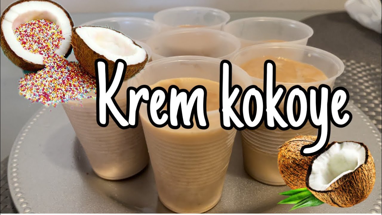 Koman pou fe krem kokoye a lait byen fasil byen gou
