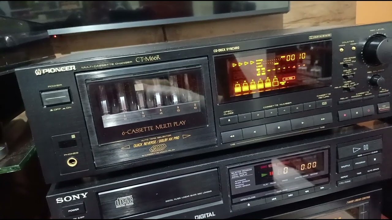 Tape deck pionner CT-M66R 