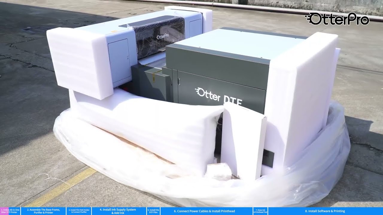 ✨️Model S 60 OtterPro All-in-One DTF System | Unboxing, Assembly & Step by Step User Guide