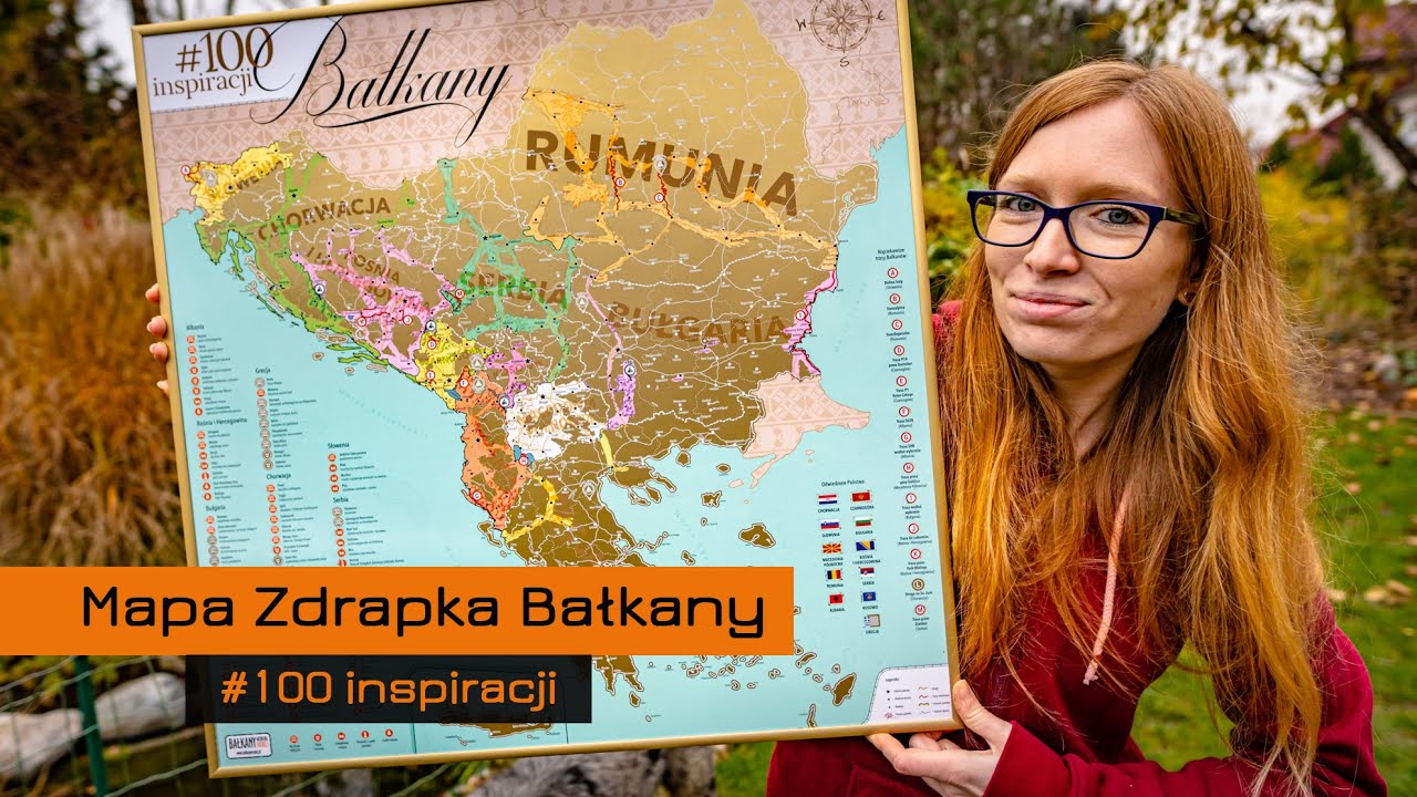 Mapa Zdrapka Bałkany - od pomysłu do realizacji