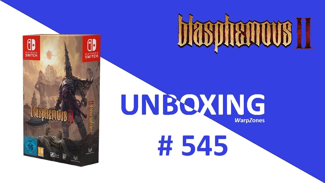Unboxing / Déballage # 545 Blasphemous 2 Collector's Edition