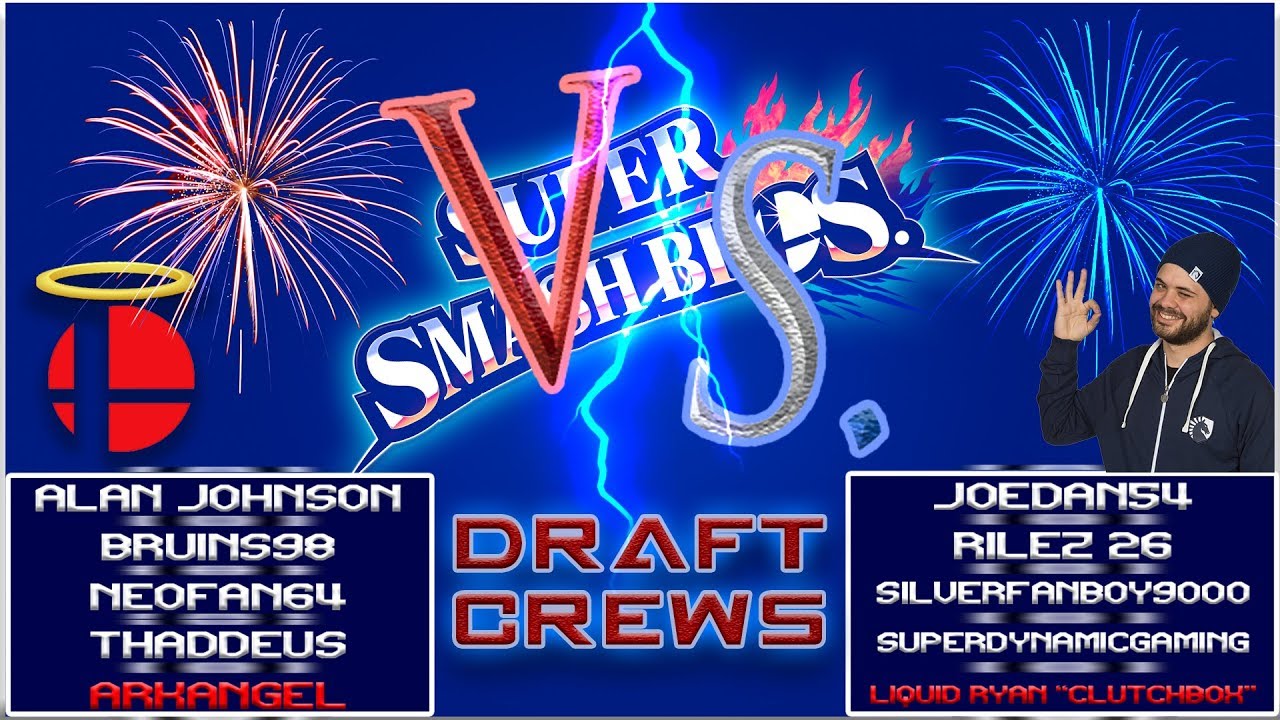 Graduate DRAFT CREWS! - Team Clutchbox vs. Team Arkangel | 5v5 Sm4sh - 2018 Late 4th of July Special