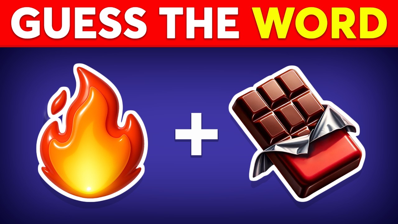 Can You Guess the WORD by Emojis? 🤔❓✅ Emoji Quiz Challenge 2026