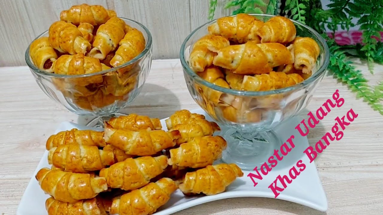 Pakai AIR & RAGI Nastar Udang Khas Bangka, lembut renyah