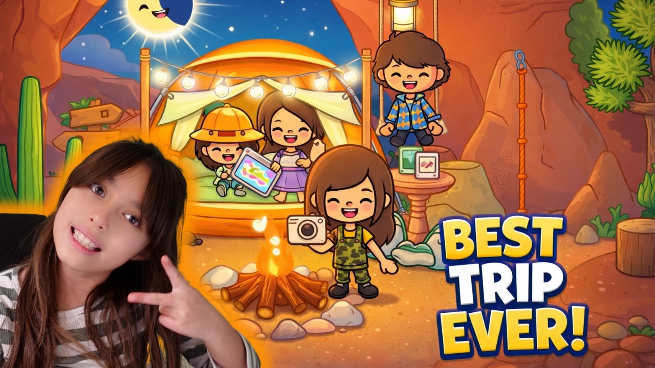 Family Road Trip Turns Into the BEST Camping Adventure 🌲 | Toca Boca