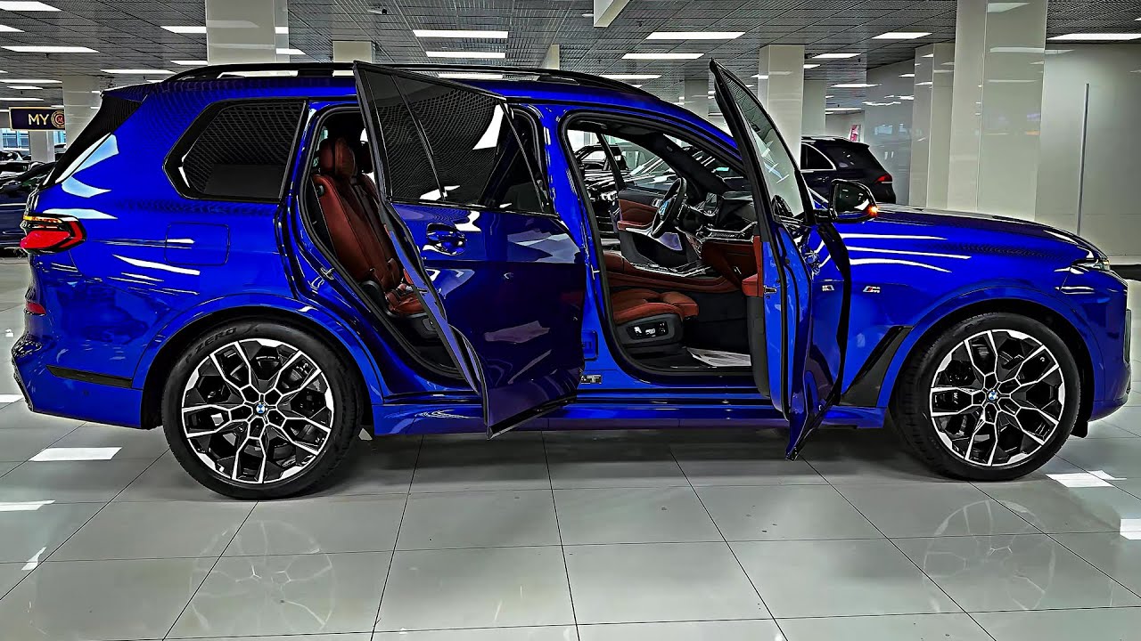BMW X7 (2024) — ультрароскошный семейный внедорожник от BMW!