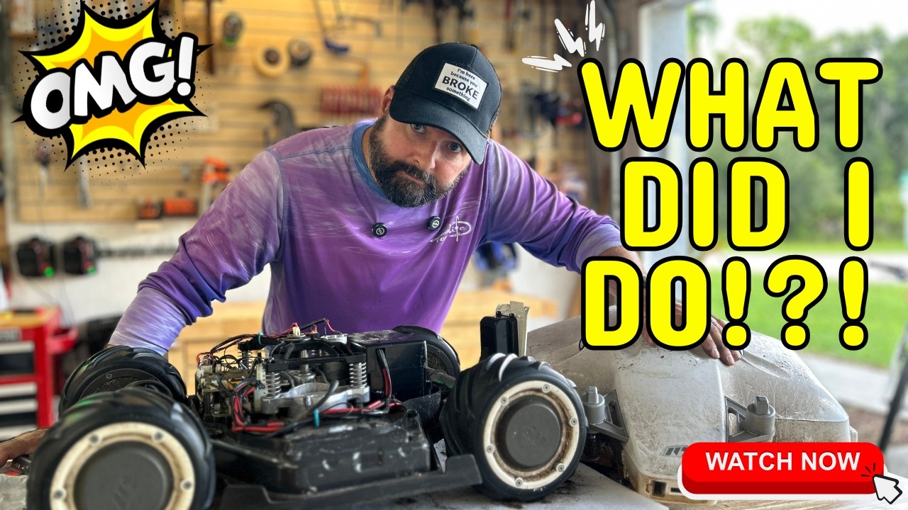 Fixing My Luba Robotic Mower: DIY Gasket Repair & Honest Review!