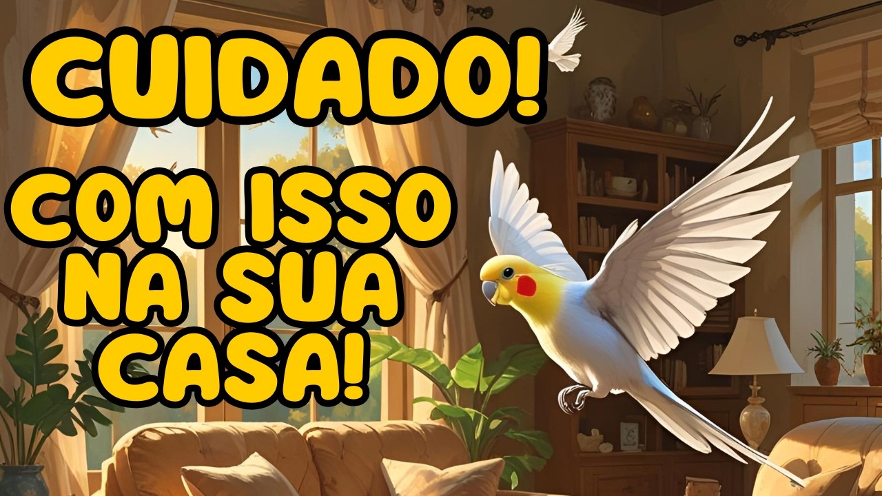 Como Criar Uma Calopsita em Casa do Jeito Certo (Evite Erros Fatais) Calopsita em Apartamento