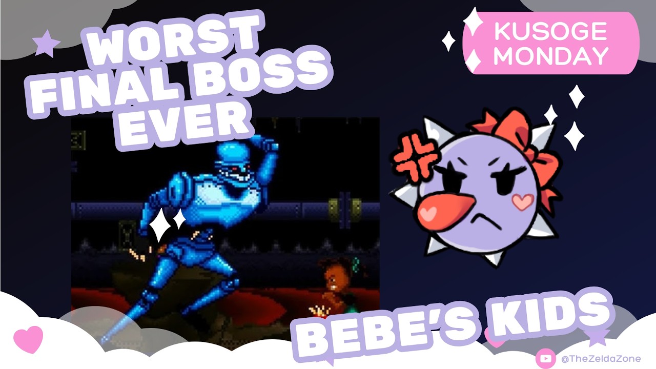 Kusoge Monday 🎀 Zelda Plays Bebe's Kids SNES