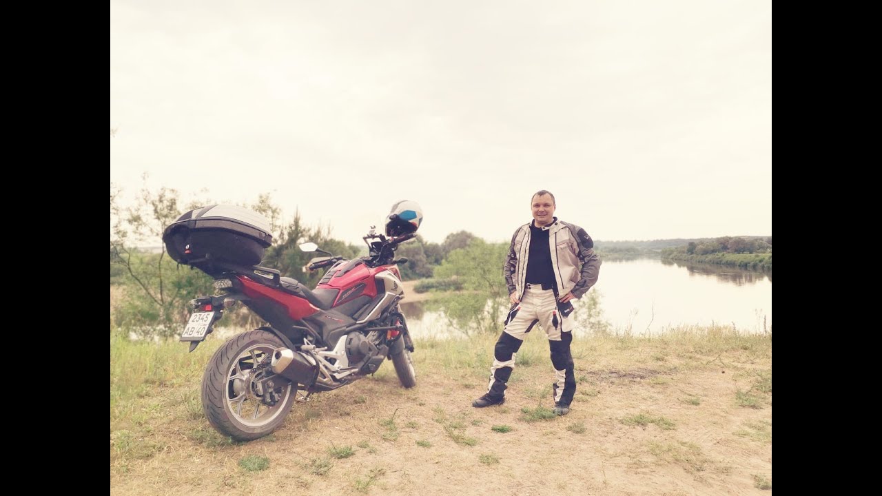 Турэндуро на  паркетном   мотоцикле Honda NC 750 X DCT 2016 года
