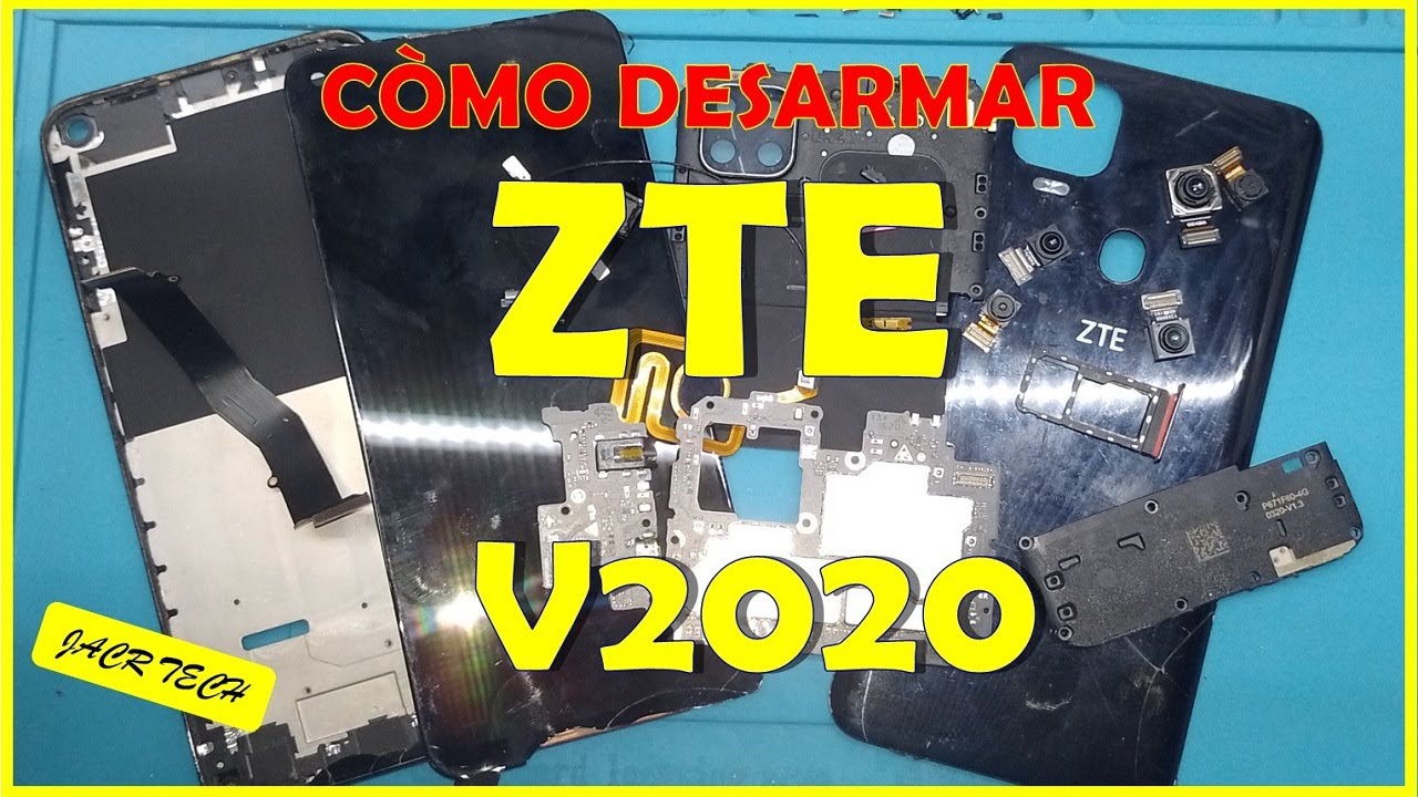 Còmo desarmar ZTE Blade V2020 ZTE 9000