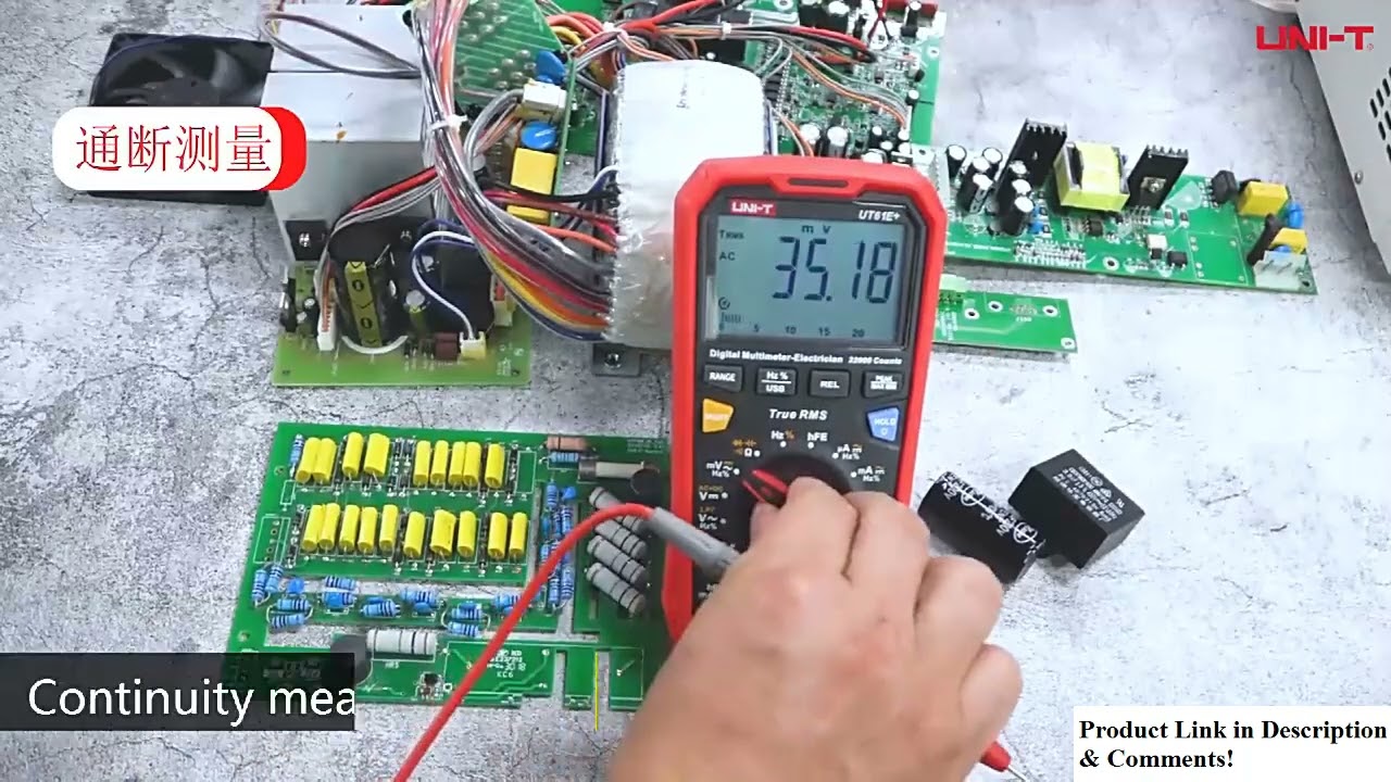 How to Use the UNI-T UT61E True RMS Digital Multimeter