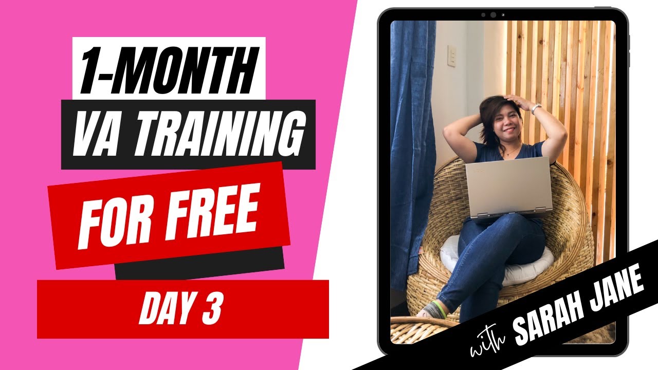 (Day 3) FREE Virtual Assistant Training for Beginners: Social Media Management for Beginners (Part1)