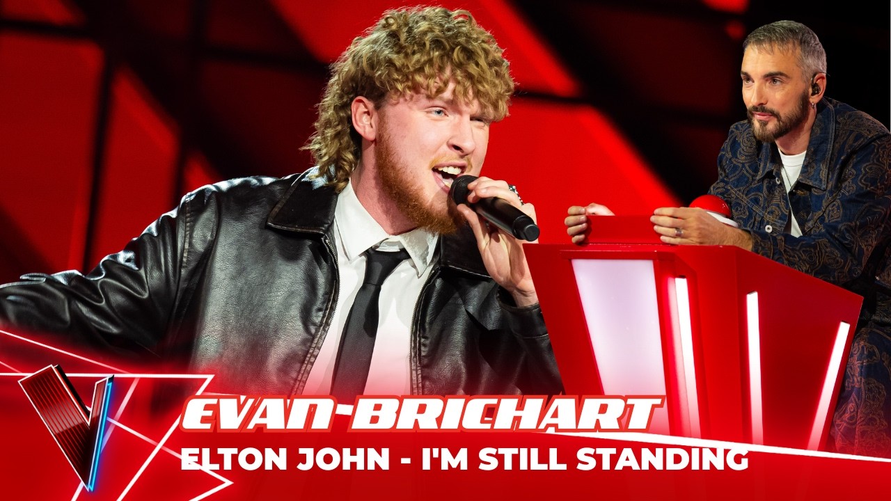 Elton John - 'I'm Still Standing' ● Evan Brichart | Blinds | The Voice Belgique Saison 12