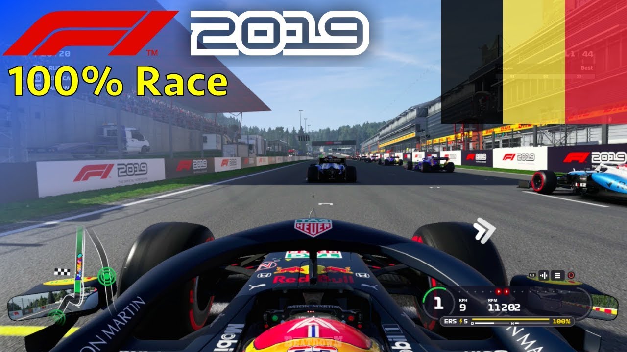 F1 2019 - Let's Make Albon World Champion #13: 100% Race Belgium