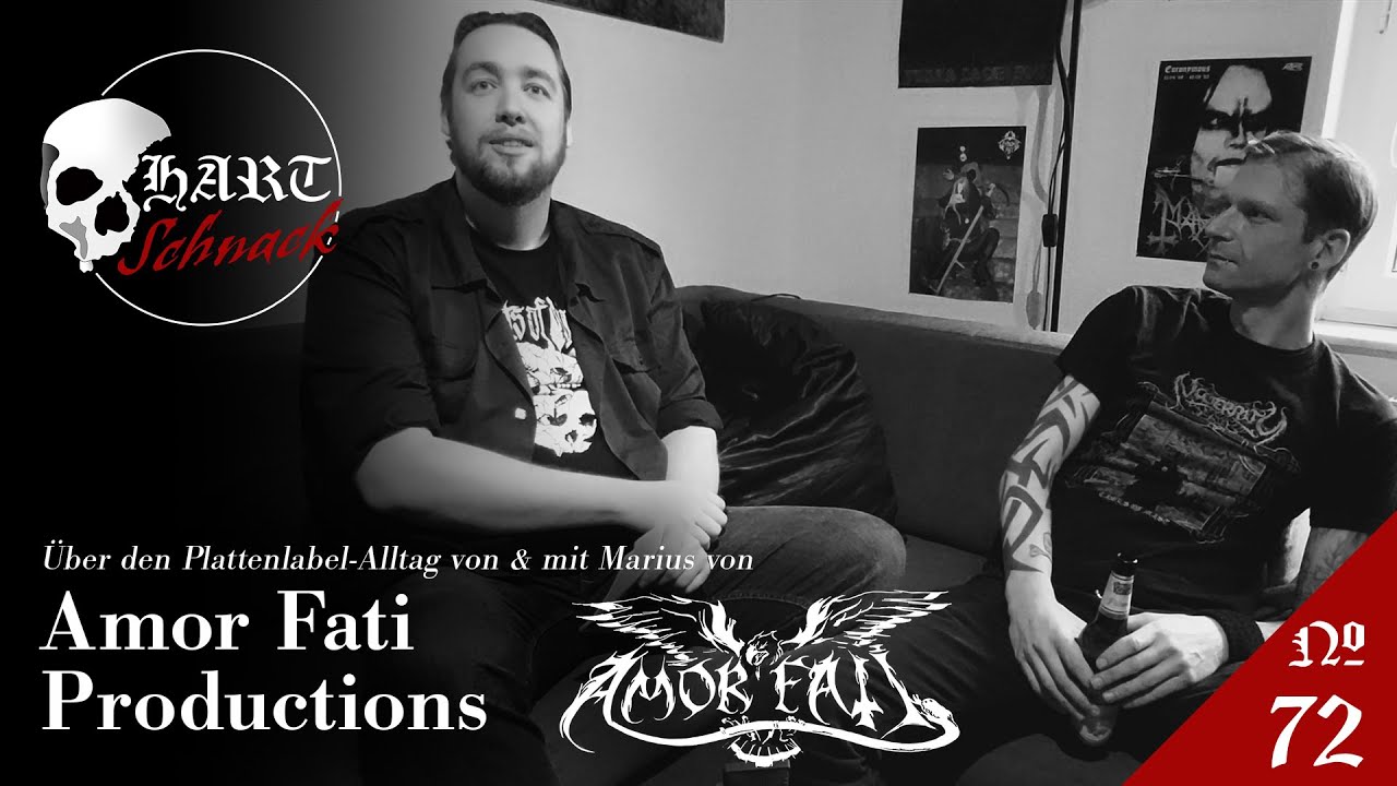 Musiklabel-Nerdtalk mit Marius von Amor Fati Productions - Hartschnack Podcast #72