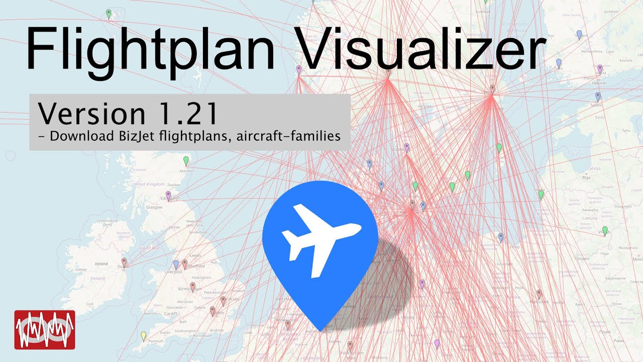 Flightplan Visualizer - Version 1.21