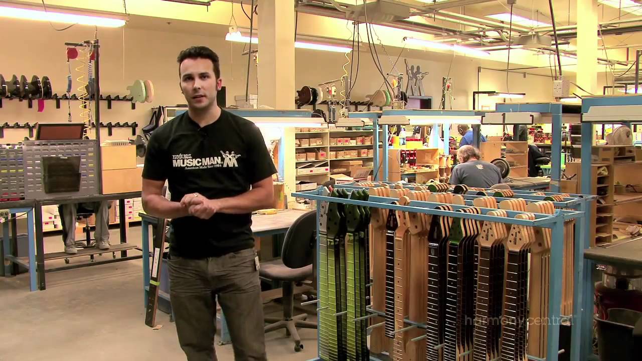 Ernie Ball Music Man Factory Tour part 2