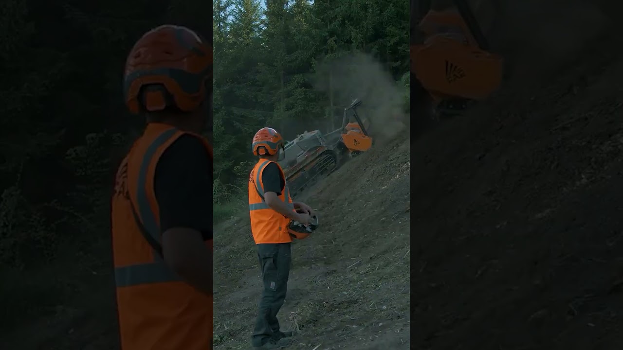 The FAE RCU 75 - The compact remote controlled tracked carrier #remotecontrol #mulcher #landclearing