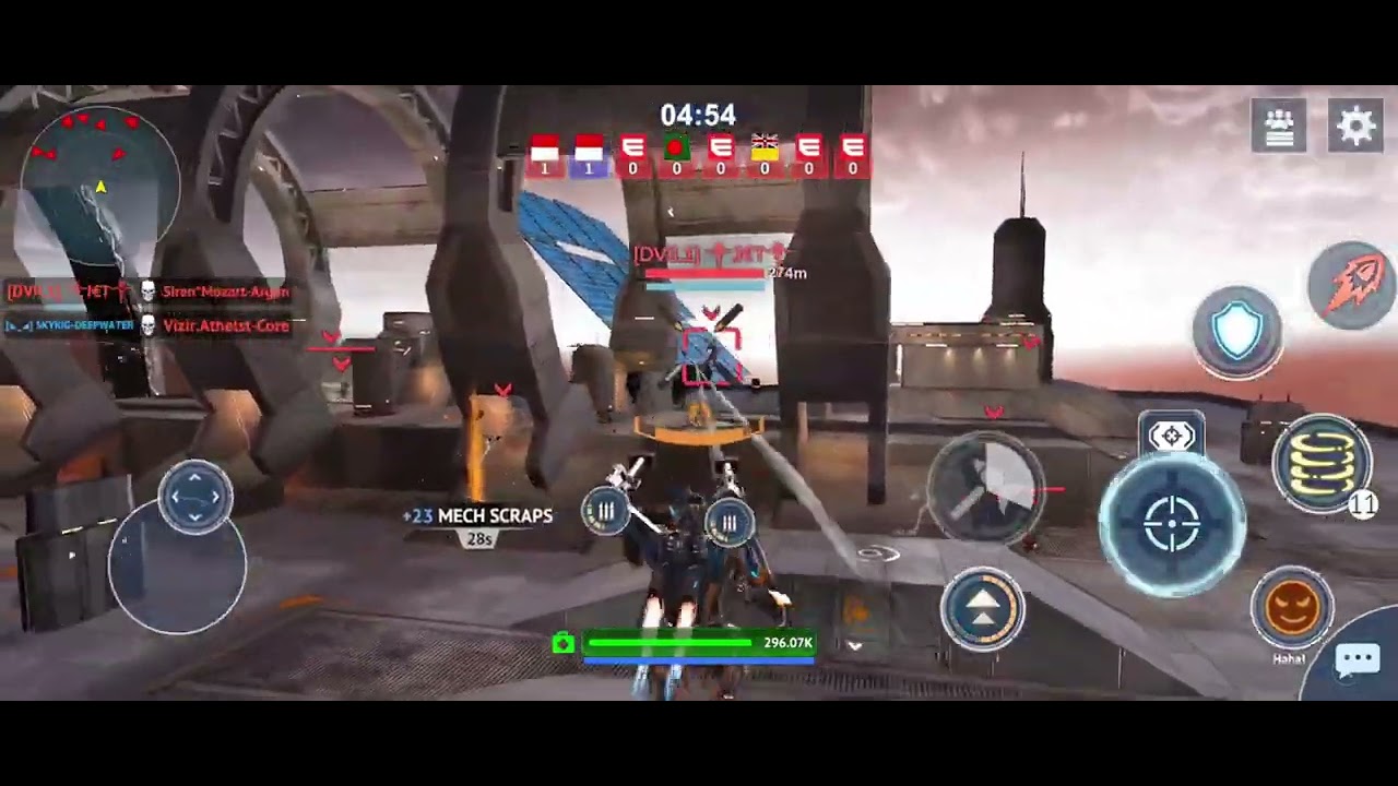 JET Devil clan Mech war gameplay 