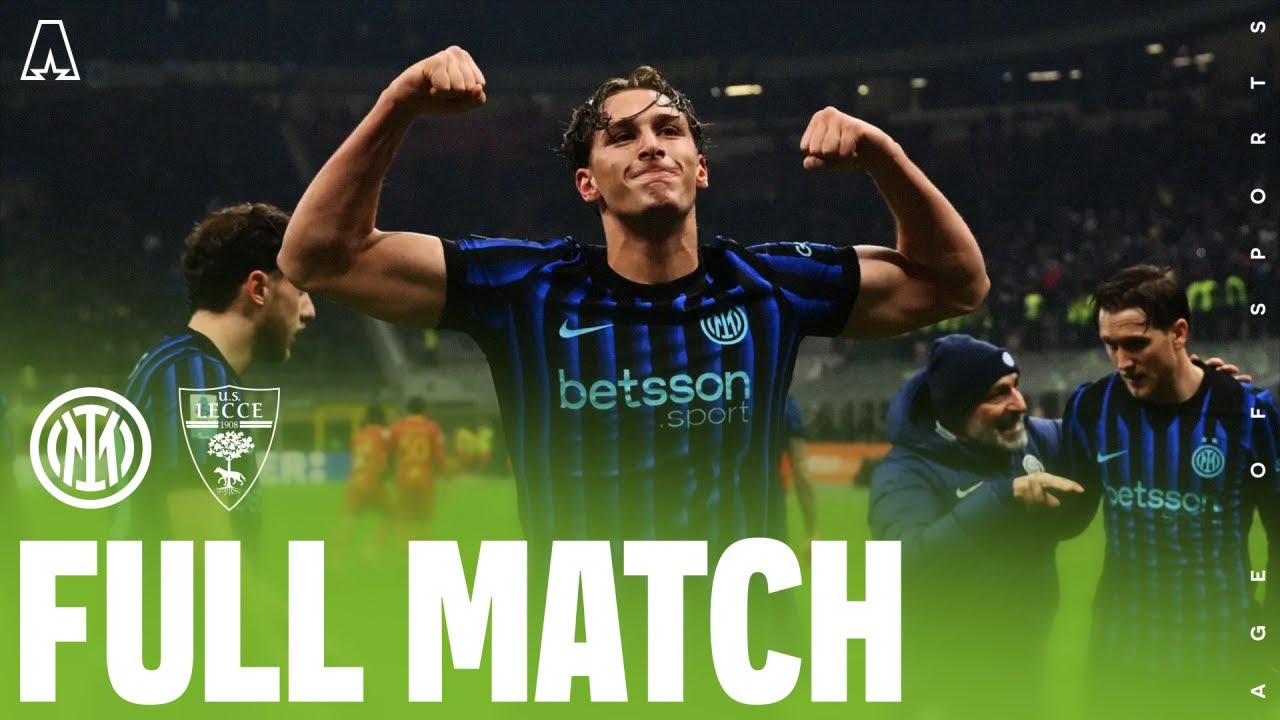 Serie A 2025/26 Matchday 16: Inter vs Lecce - FULL MATCH