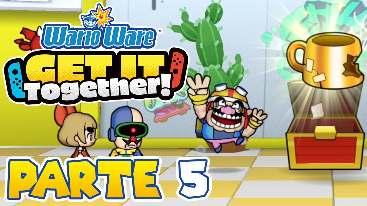 ¡EN BUSCA DE LOS TESOROS DORADOS! | PARTE #5 | WARIOWARE: GET IT TOGETHER!