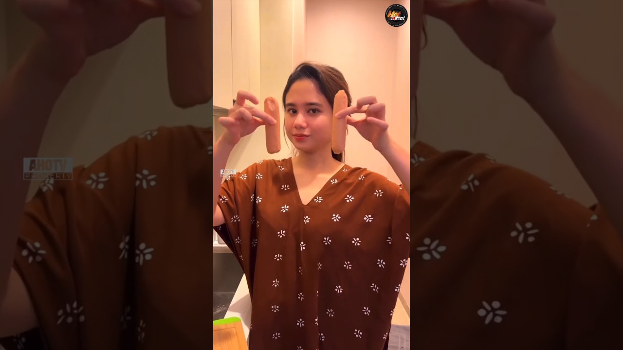Pesona Tissa Biani Daster Coklat Sedang Masak #hotnews #beritaartis #viral #trending #fypシ