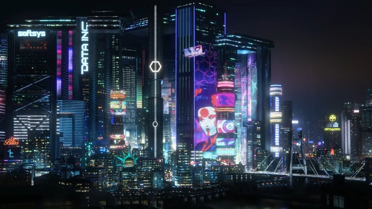 Night City 🌌 | Cyberpunk Ambient Playlist 🎧 | Cyberpunk 2077 Inspired Dreamscape 🏙️