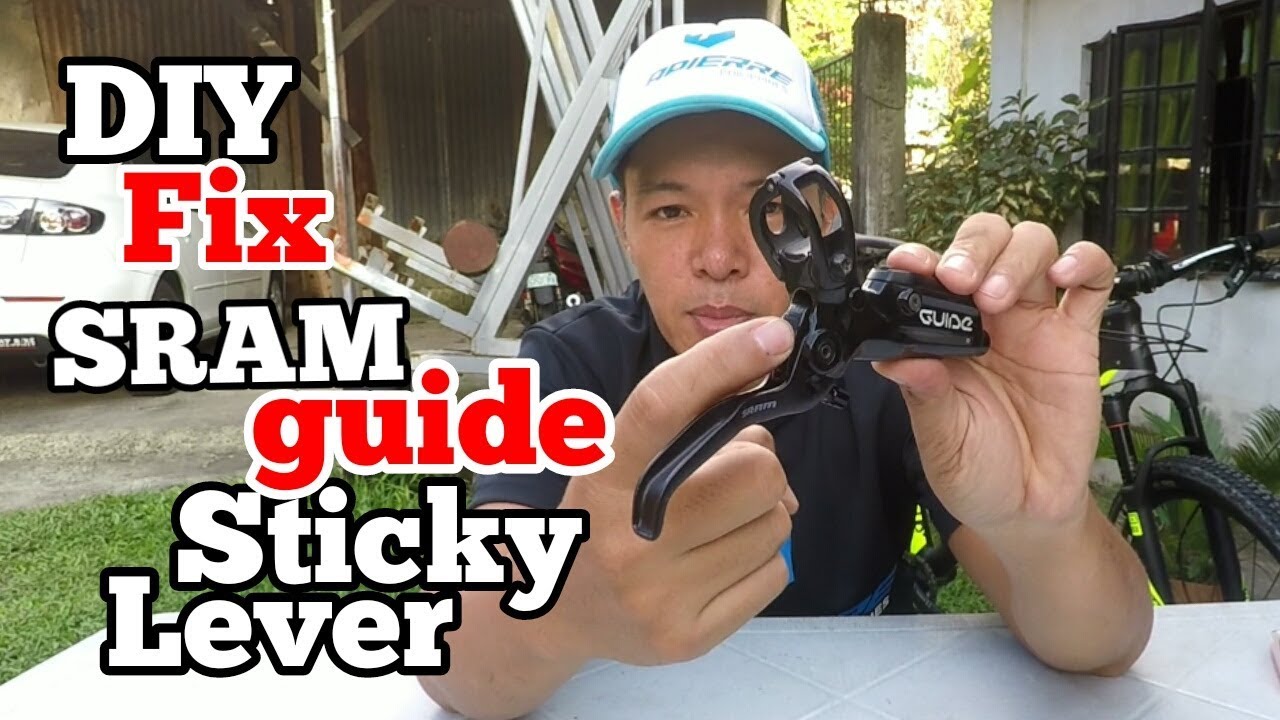 Sram Guide brakeset Sticky Lever DIY Repair ( pinoy bike vlog )