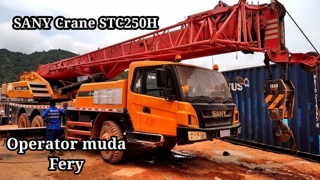 Sany Crane STC250H | Projek Electric Power plant