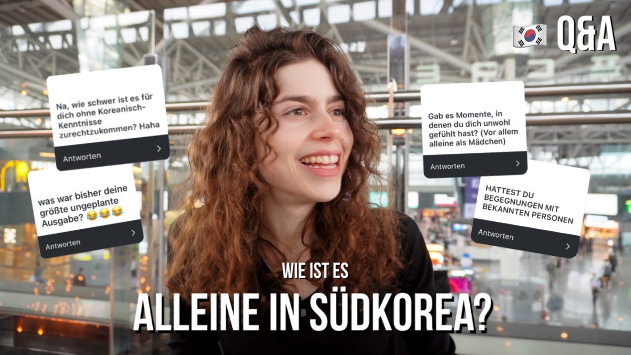 Südkorea Q&A: Alleine reisen als Frau, Food Struggles und Sprachbarriere | Alicia x Seoul