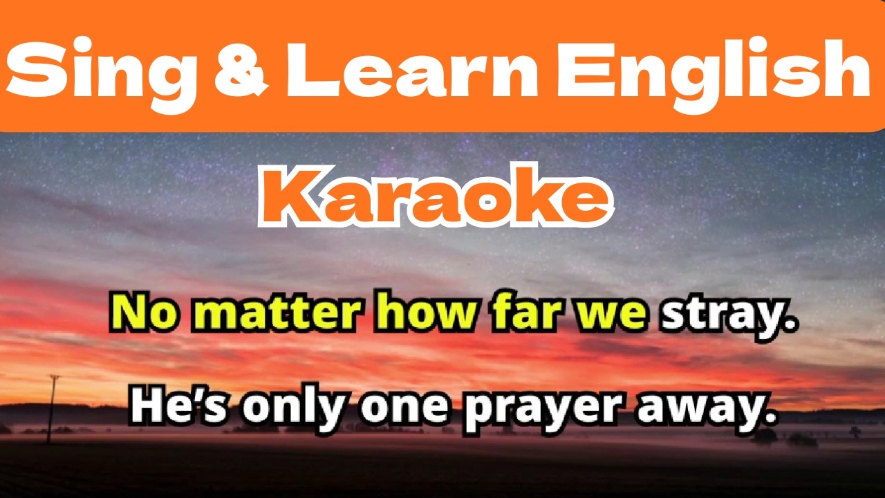 Learn English with a Christian Song | Karaoke Included