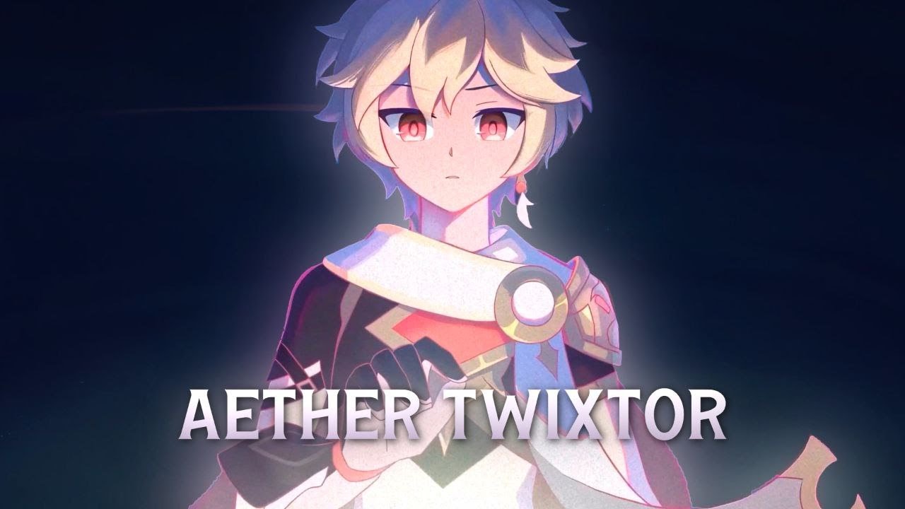 Aether Twixtor Clips For Edits | Genshin Impact