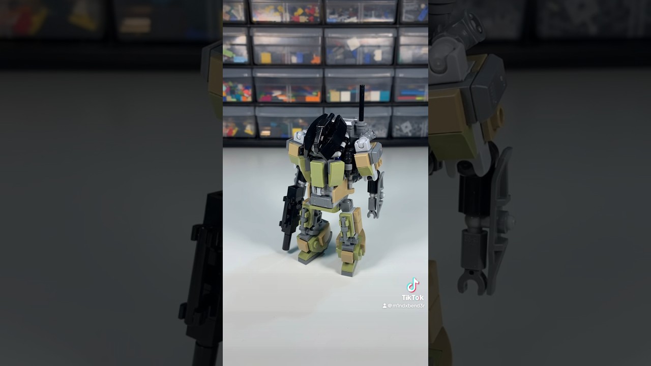 Как сделать так, чтобы роботы из #lego выглядели круто. #tiktok #afol #legorobotics