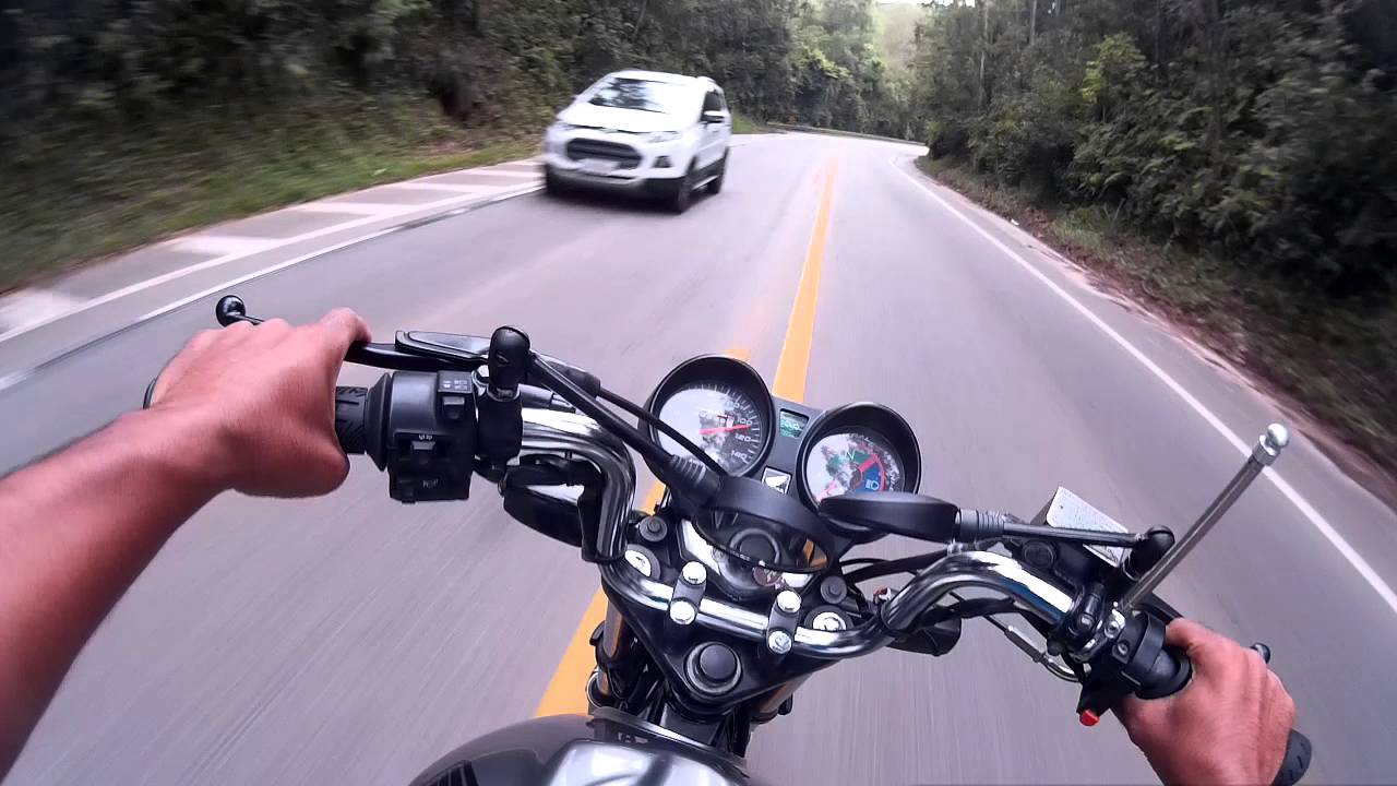 Curvas a 130km moto cortando a 140km-Jeferson 108