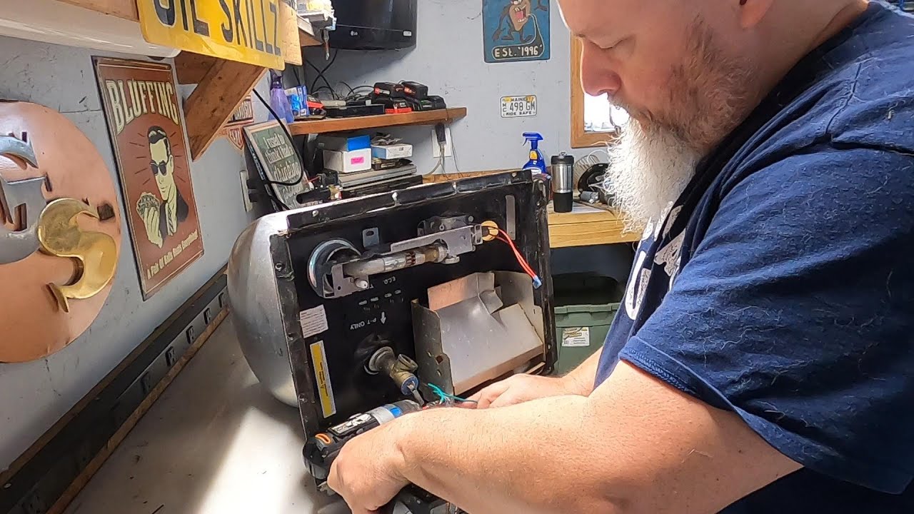 Scrapping Out & Recycling An RV Hot Water Heater