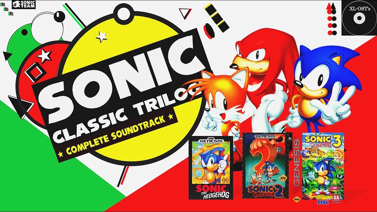 Sonic 1,2,3 & Knuckles COMPLETE Soundtrack | (Sonic Classic Trilogy)