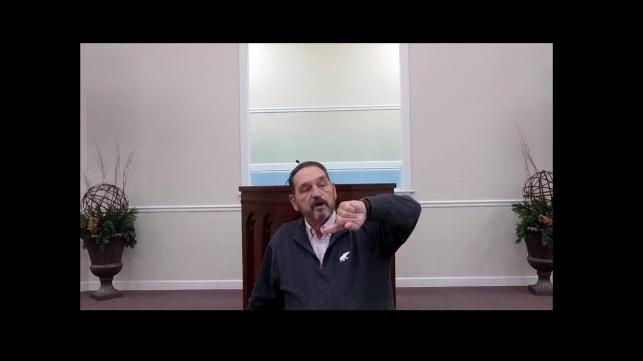 Wednedsay Bible Class