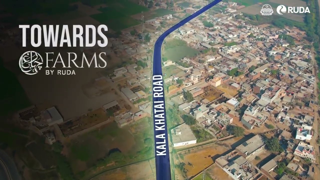 Own a Luxury Farmhouse Near Lahore | Chahar Bagh Farms RUDA | 4 & 8 Kanal Plots