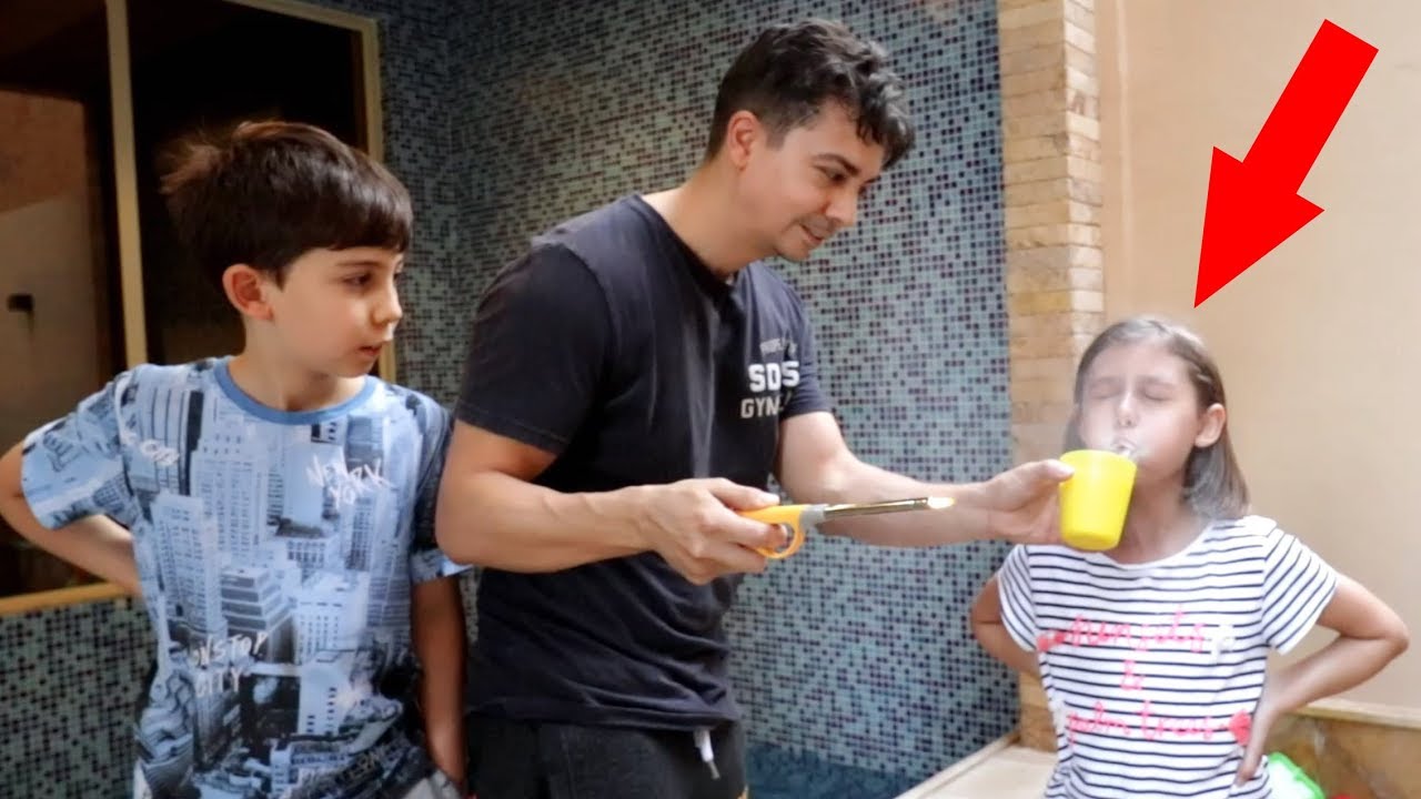 مقلب الدقيق بوجه إيمان!