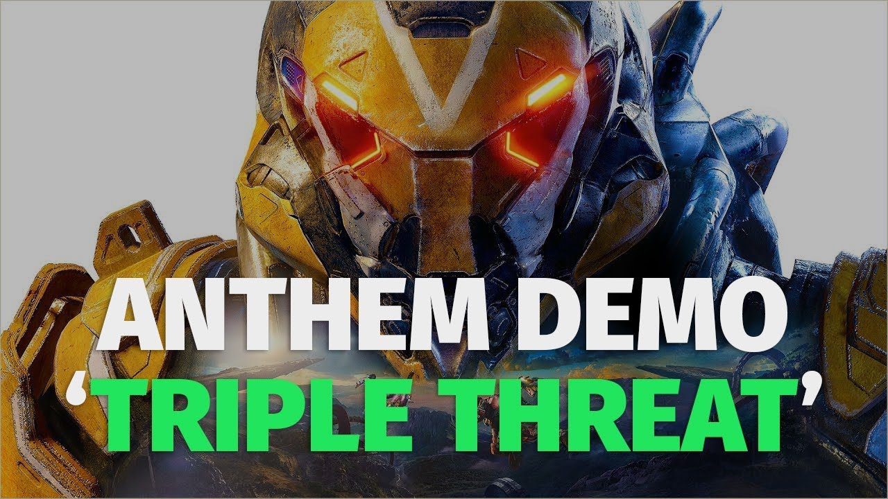 Anthem Demo Gameplay - Triple Threat