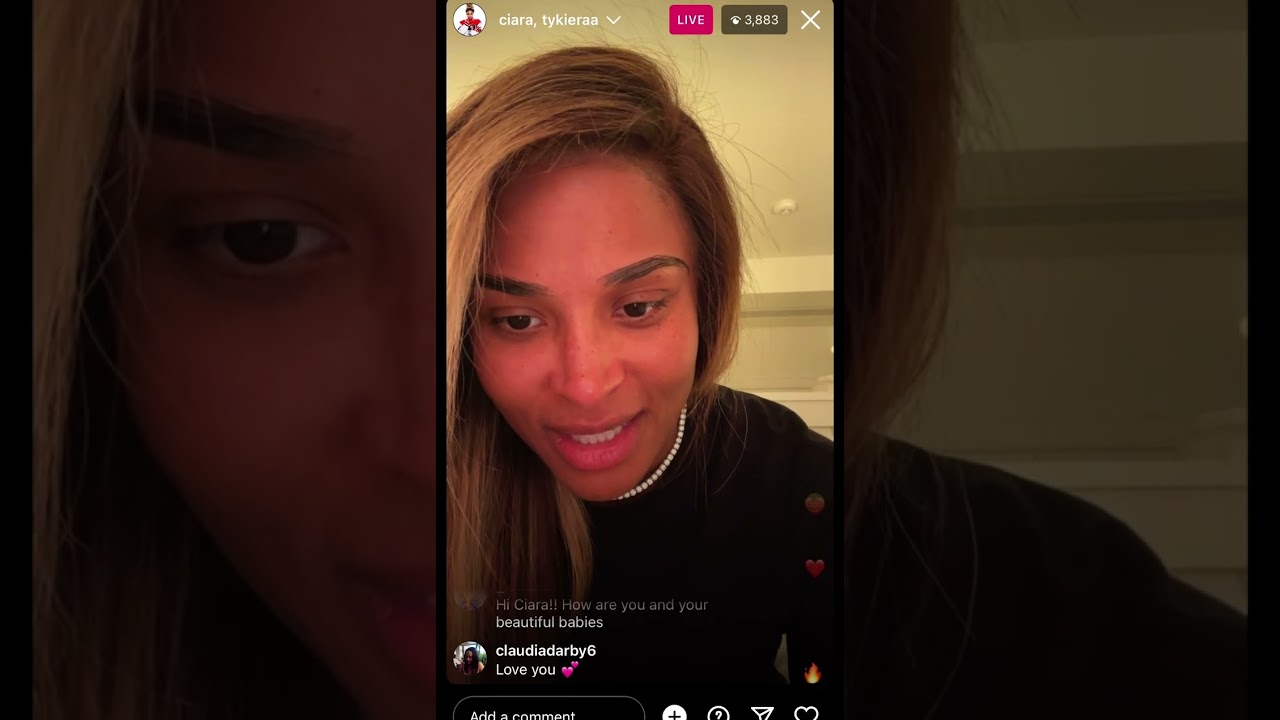 Ciara CiCi EP IG Live 8.18.23