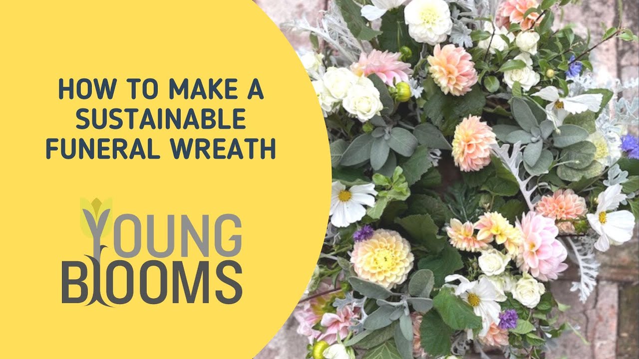 Sustainable funeral wreath mechanics