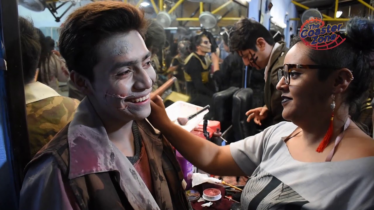 Backstage del Festival del Terror de Six Flags México